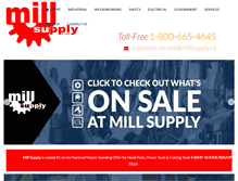 Tablet Screenshot of millsupply.ca